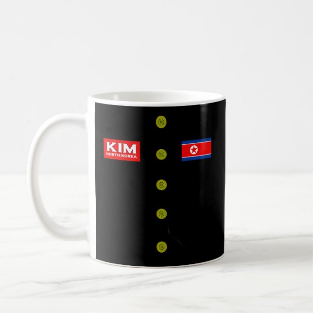 Kim Jong Un Halloween Coffee Mug (Left)