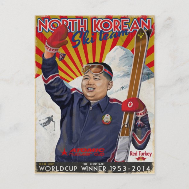 Kim Jong Un.jpg Postcard (Front)