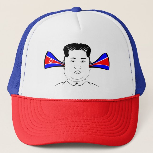 Kim Jong Un Trucker Hat (Front)