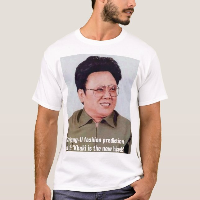 Kim jung-Il fashion prediction No 12: T-Shirt (Front)