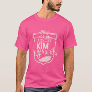 Kim Last Name Shirt Kim Name Birthday