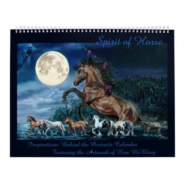 Kim McElroy Portraits Inspirations Calendar (Cover)