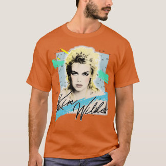 Kim Wilde 80s Aesthetic Fan Art Design T-Shirt