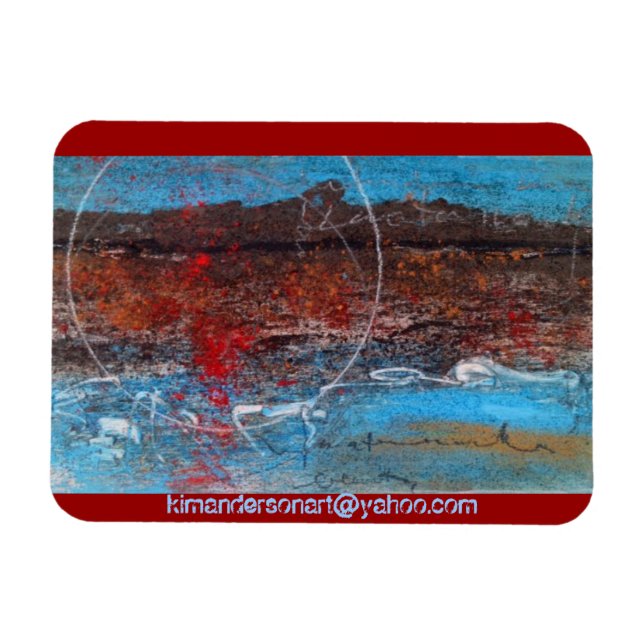 KimAndersonArt Magnet (Horizontal)