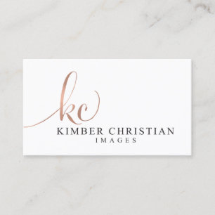 Kimber Christian Business Card