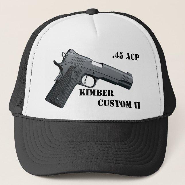 Kimber Custom II, KIMBER, Custom II, 1911 .45 ACP Trucker Hat (Front)
