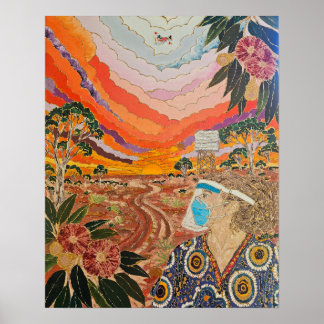 Kimberley Nurse - Australian outback Poster