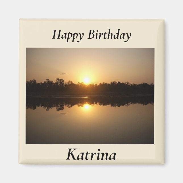 Kimberley Sunset Magnet (Front)