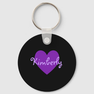 Kimberly in Purple Key Ring