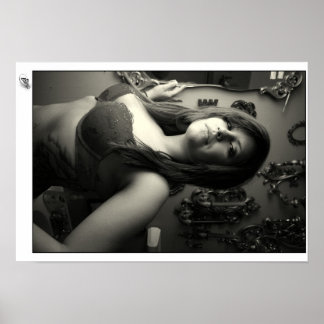 Kimberly in the sconces... poster