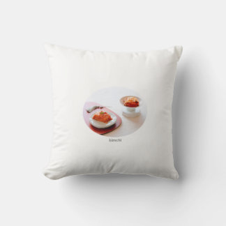Kimchi, a traditional Korean food Cushion