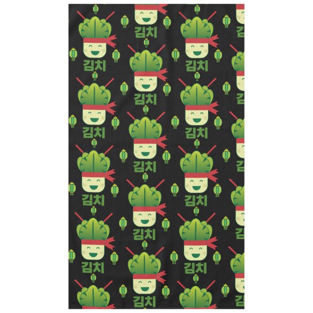 Kimchi Asian Food  Tablecloth (Front)