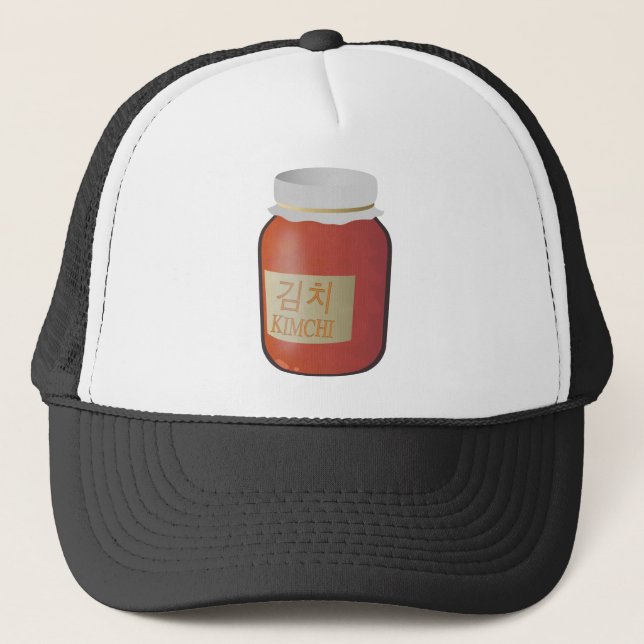 Kimchi Illustration Trucker Hat (Front)