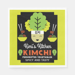 Kimchi Kitchen Home Made Food Napkin