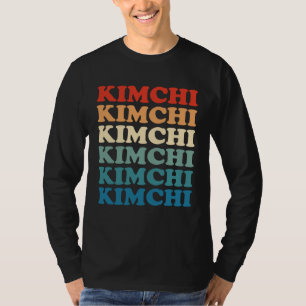 Kimchi South Korean Asian Food Retro Vintage T-Shirt