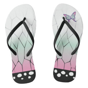 Kimetsu no Yaiba Shinobu Kocho Pair of Flip Flops