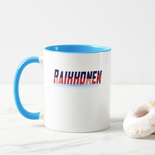 Kimi Raikkonen Mug (With Donut)