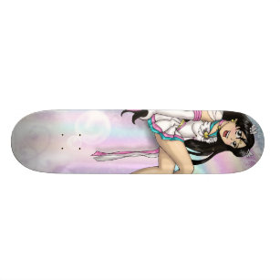 a young anime boy riding a skateboard in the sky, | Stable Diffusion |  OpenArt