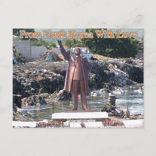 kimjongil postcard (Front)