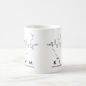Kimm peptide name mug (Center)
