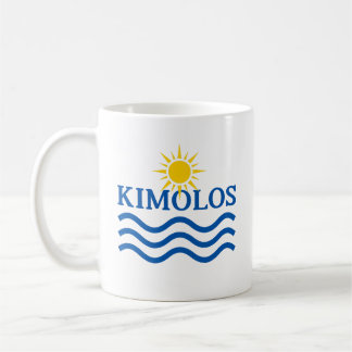 KIMOLOS Greece, Sun Water Coffee Mug