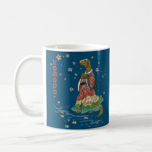 Kimono Dragon Coffee Mug (Left)