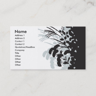 Kimono Floral Business Card