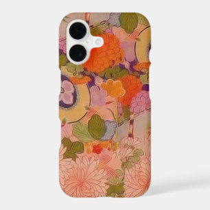 Kimono Flower Pink Floral Pattern