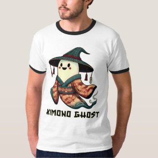 Kimono ghost - Trick or treat - Happy halloween T-Shirt