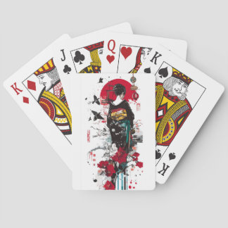 KIMONO GIRL PLAYING CARDS