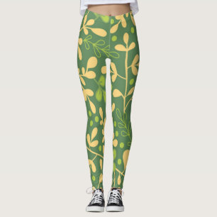Kimono Plants Leggings