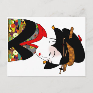 Kimono Postcard
