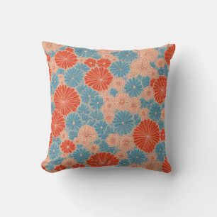 Kimono Rhythm: A Pattern of Japanese Inspiration Cushion