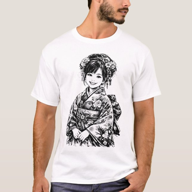 kimono T-Shirt (Front)