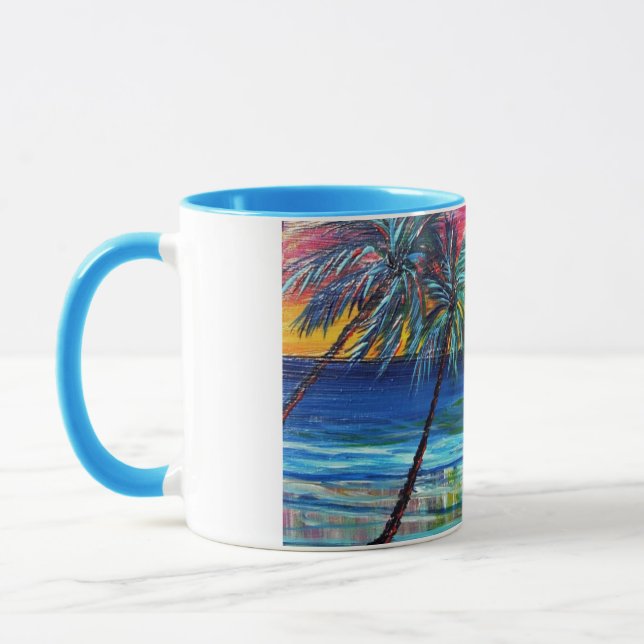Kim's Sunset Mug (Left)