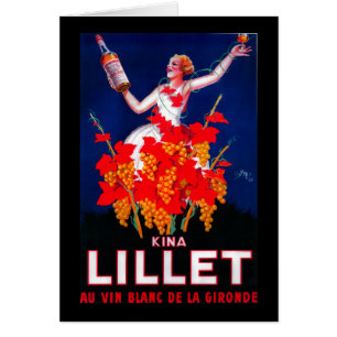 Kina Lillet Vintage PosterEurope