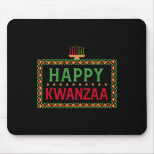 Kinara Seven Candles Principles Of Kwanzaa Happy K Mouse Mat