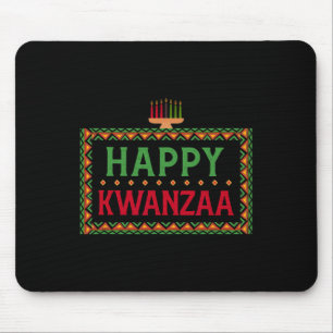 Kinara Seven Candles Principles Of Kwanzaa Happy K Mouse Mat