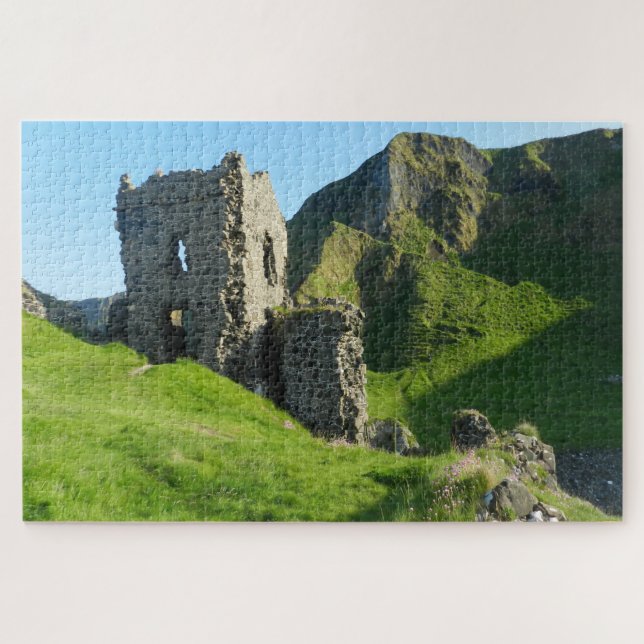 Kinbane Castle Antrim Ireland. Jigsaw Puzzle (Horizontal)