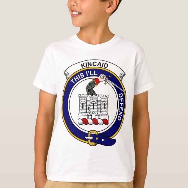 Kincaid Clan Badge T-Shirt (Front)
