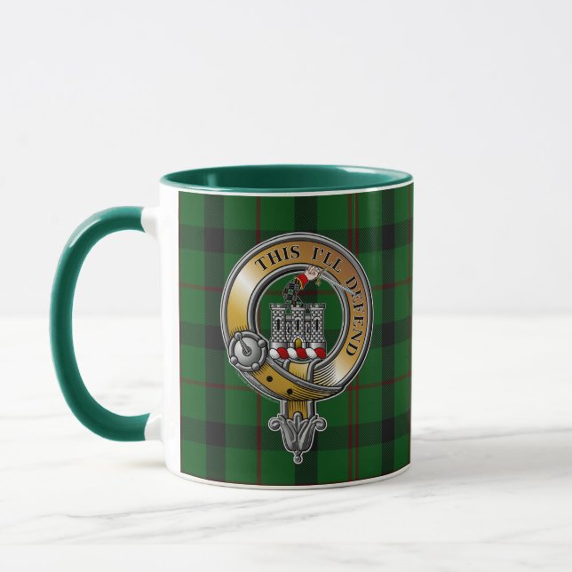 Kincaid Tartan & Badge Mug (Left)