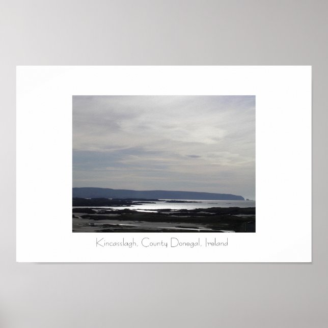 Kincasslagh, County Donegal, Ireland Poster (Front)