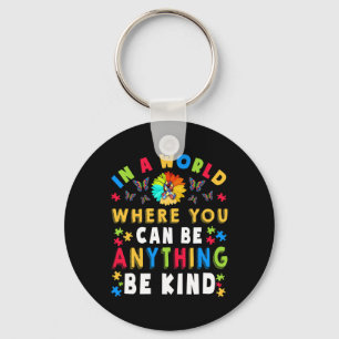 Kind Autism Awareness Asl Mum Teacher Kindness 18  Key Ring