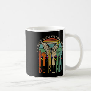 Kind Autism Awareness Asl Mum Teacher Kindness Coffee Mug
