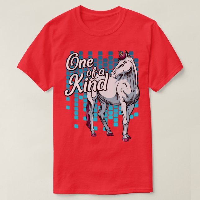 Kind Cute Unicorn Fairy Tale Figure Gift T-Shirt (Design Front)