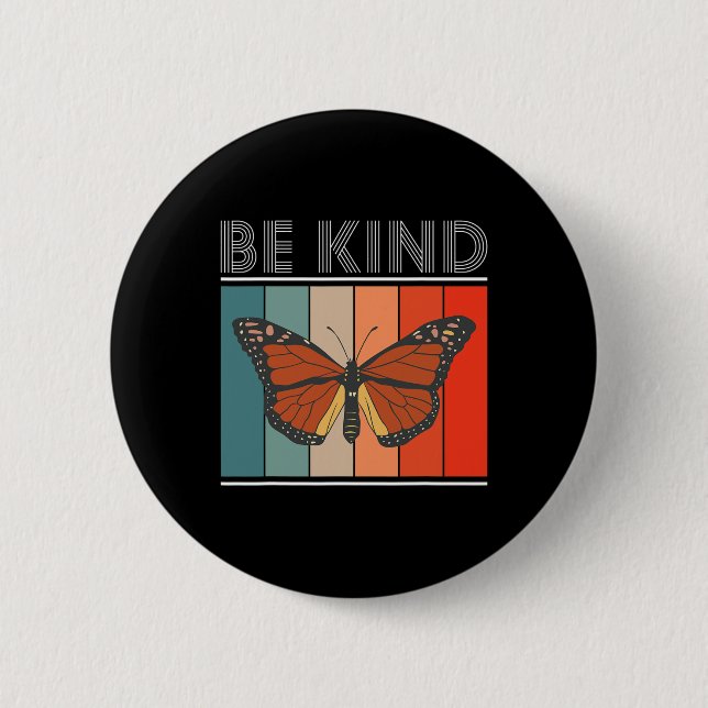 Kind Deaf-mute  6 Cm Round Badge (Front)