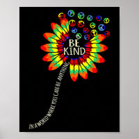 Kind Dyslexia Awareness Silver Ribbon Support Grap