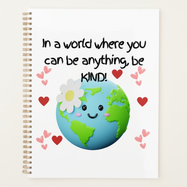 Kind Earth Planner for Classroom Organisation (Front)