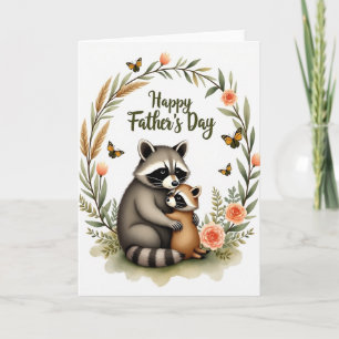 Kind Fathers Day Forest Card