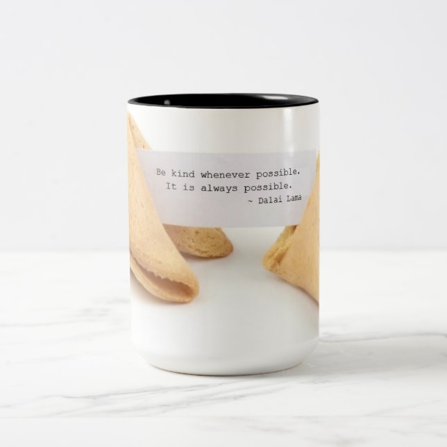Kind fortune cookie mug (Center)
